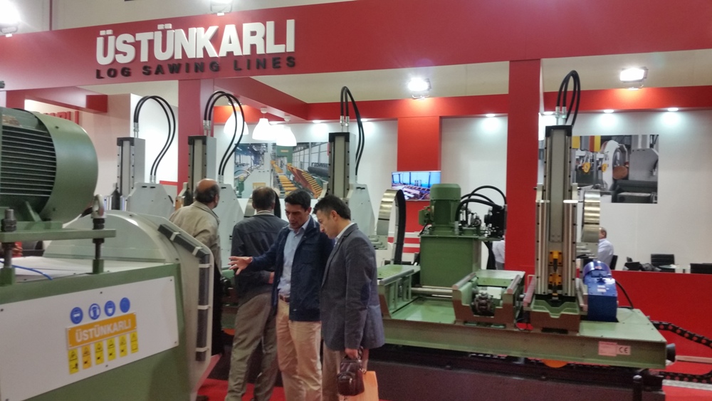 10-14 октября мы были на выставке Оборудования и Инструментов для Деревообрабатывающей Промышленности TÜYAP 2015 (Стамбул, Турция)